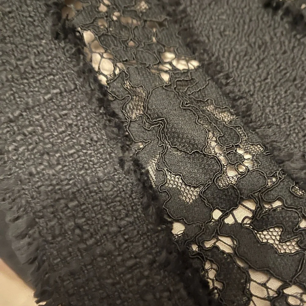 J. Crew NWOT Black Lace Sleeveless Blouse - Picture 12 of 16